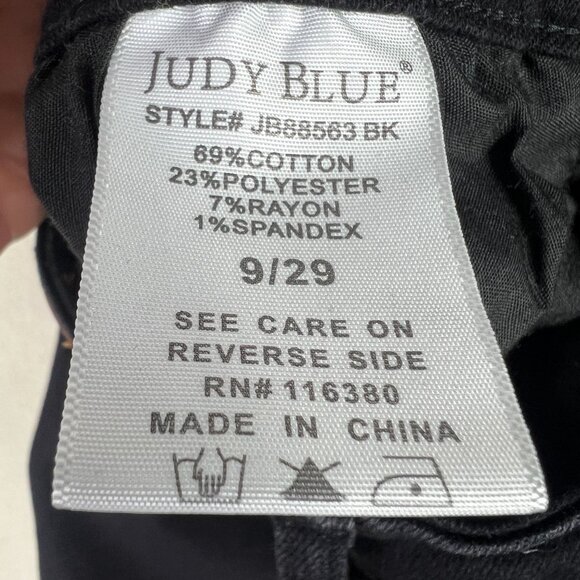 Judy Blue Dad Jean - Black Size 9/29 - Picture 11 of 13